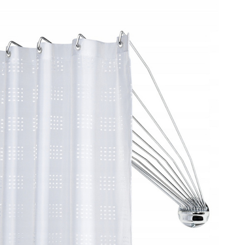 Sealskin Umbrella Drążek Prysznicowy Parasol – Nowoczesny Drążek do Zasłony Prysznicowej