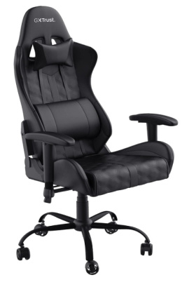 Trust Gaming GXT 708 Resto – krzesło gamingowe, czarne, ergonomiczne