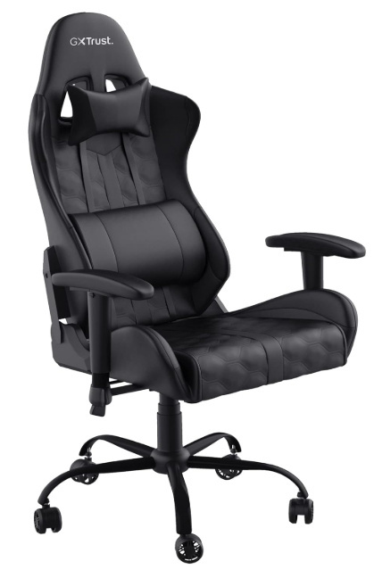 Trust Gaming GXT 708 Resto – krzesło gamingowe, czarne, ergonomiczne Trust Gaming GXT 708 Resto – krzesło gamingowe, czarne, ergonomiczne