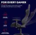 Trust Gaming GXT 708 Resto – krzesło gamingowe, czarne, ergonomiczne