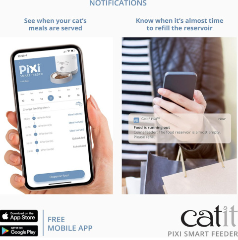 Catit Pixi Smart – inteligentny dozownik karmy dla kota Catit Pixi Smart – inteligentny dozownik karmy dla kota