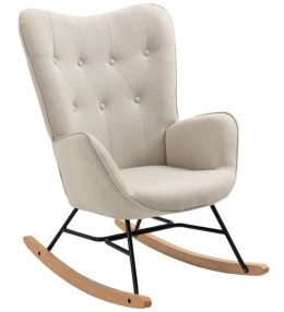 Fotel bujany MEUBLE COSY – elegancja i komfort w skandynawskim stylu