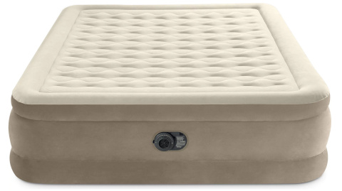 Materac 2-osobowy INTEX Ultra Plush Queen 152x203x46 cm z pompką Materac 2-osobowy INTEX Ultra Plush Queen 152x203x46 cm z pompką