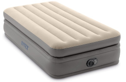 Intex 64162ND Materac Dura-Beam Prime Comfort Singolo z wbudowaną pompką