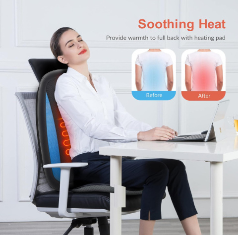 COMFIER Shiatsu – poduszka masująca z ciepłem COMFIER Shiatsu – poduszka masująca z ciepłem