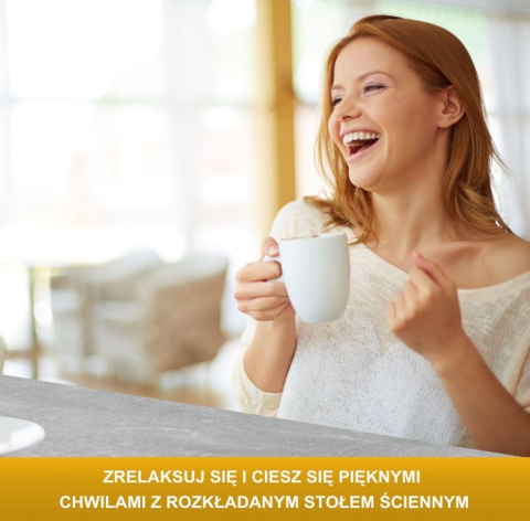 Funkcjonalny składany stolik ścienny 74 cm KDR Funkcjonalny składany stolik ścienny 74 cm KDR