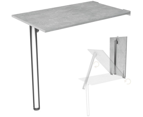 Funkcjonalny składany stolik ścienny 74 cm KDR Funkcjonalny składany stolik ścienny 74 cm KDR
