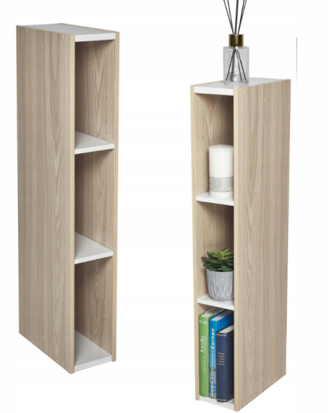 IRIS UB-9015 – Regał w kolorze dąb naturalny, 14,7 x 88,2 x 29 cm IRIS UB-9015 – Regał w kolorze dąb naturalny, 14,7 x 88,2 x 29 cm