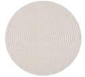 Dywan Santo Plus Kremowy Okrągły 120 cm Boho |