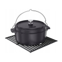 RÖSLE VARIO Dutch Oven - Garnek z emaliowanego żeliwa z pokrywką-patelnią, 8,5 l
