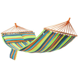 SONGMICS Hamak outdoorowy dla wielu osób, przenośny, oddychający, 210 x 150 cm,