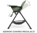 Kinderkraft FOLDEE Krzesełko do karmienia Zielone