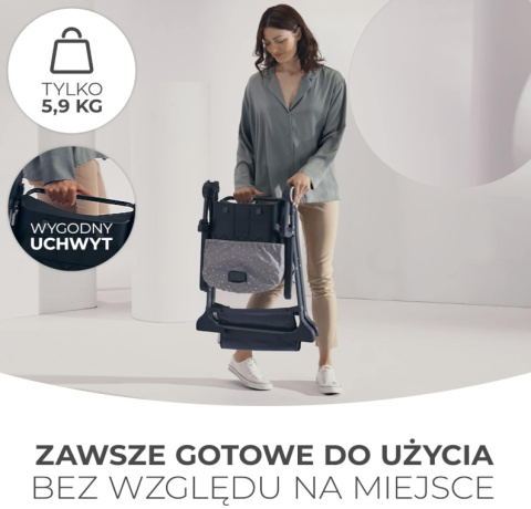 Kinderkraft FOLDEE Krzesełko do karmienia Zielone Kinderkraft FOLDEE Krzesełko do karmienia Zielone