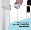 Safety 1st Secure Tech Simply Close – Rozsuwana Bramka Zabezpieczająca, Biała 112-114, 108,106,105,101,102