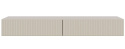 Selsey Veldio Wisząca Toaletka z 2 Szufladami, Szaro-Beżowa, 110 cm Selsey Veldio Wisząca Toaletka z 2 Szufladami, Szaro-Beżowa, 110 cm