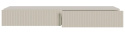 Selsey Veldio Wisząca Toaletka z 2 Szufladami, Szaro-Beżowa, 110 cm Selsey Veldio Wisząca Toaletka z 2 Szufladami, Szaro-Beżowa, 110 cm