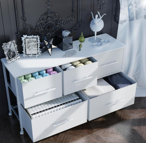 WARM&LOVE komoda z 5 szufladami – WARM&LOVE komoda z 5 szufladami –