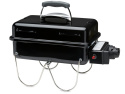 Weber Go-Anywhere Grill Gazowy, Przenośny, Powierzchnia grilla 42x26 cm, Składane nóżki,Czarny (1141056)