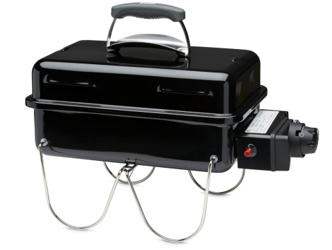 Weber Go-Anywhere Grill Gazowy, Przenośny, Powierzchnia grilla 42x26 cm, Składane nóżki,Czarny (1141056) Weber Go-Anywhere Grill Gazowy, Przenośny, Powierzchnia grilla 42x26 cm, Składane nóżki,Czarny (1141056)