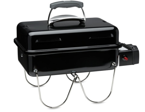 Weber Go-Anywhere Grill Gazowy, Przenośny, Powierzchnia grilla 42x26 cm, Składane nóżki,Czarny (1141056) Weber Go-Anywhere Grill Gazowy, Przenośny, Powierzchnia grilla 42x26 cm, Składane nóżki,Czarny (1141056)