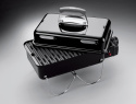 Weber Go-Anywhere Grill Gazowy, Przenośny, Powierzchnia grilla 42x26 cm, Składane nóżki,Czarny (1141056)