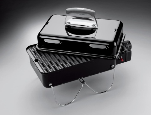 Weber Go-Anywhere Grill Gazowy, Przenośny, Powierzchnia grilla 42x26 cm, Składane nóżki,Czarny (1141056) Weber Go-Anywhere Grill Gazowy, Przenośny, Powierzchnia grilla 42x26 cm, Składane nóżki,Czarny (1141056)