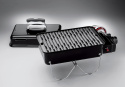 Weber Go-Anywhere Grill Gazowy, Przenośny, Powierzchnia grilla 42x26 cm, Składane nóżki,Czarny (1141056)