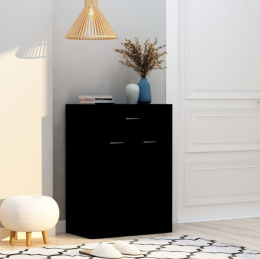 vidaXL – Szafka na buty, czarna, 60x35x84 cm
