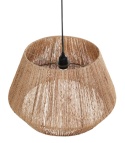 Beliani BIRAU – lampa wisząca z juty naturalna boho Ø48 cm