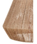 Beliani BIRAU – lampa wisząca z juty naturalna boho Ø48 cm