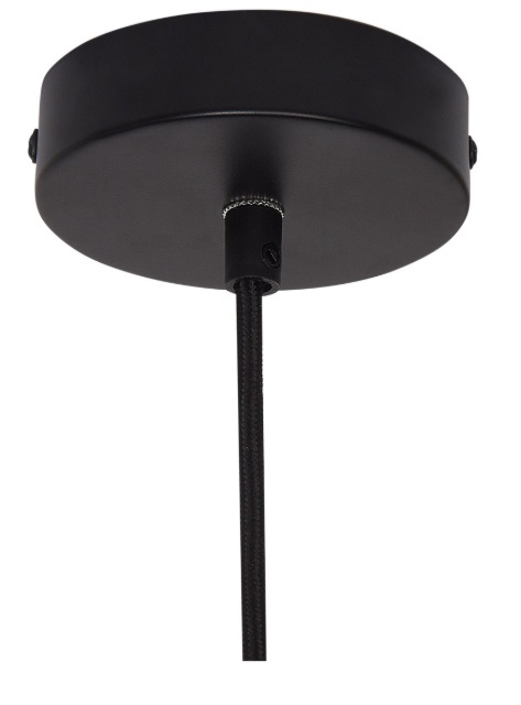 Beliani BIRAU – lampa wisząca z juty naturalna boho Ø48 cm Beliani BIRAU – lampa wisząca z juty naturalna boho Ø48 cm