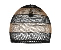 Beliani BUMI – lampa wisząca rattanowa naturalna boho 45 cm