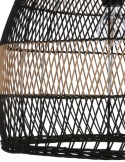 Beliani BUMI – lampa wisząca rattanowa naturalna boho 45 cm