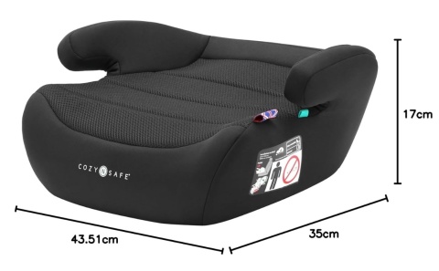 Cozy N Safe Neo i-Size Podwyższenie Siedzenia dla Dzieci 125-150 cm – Bezpieczne, Wygodne, Szybki Montaż Pasa Samochodowego Cozy N Safe Neo i-Size Podwyższenie Siedzenia dla Dzieci 125-150 cm – Bezpieczne, Wygodne, Szybki Montaż Pasa Samochodowego