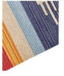 Dywan bawełniany kilim 200 x 300 cm wielokolorowy KAMARIS