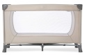 Hauck Łóżeczko Turystyczne dla Dzieci 125x65x76 cm – Składane, Lekkie, Beżowe z Torbą Transportową (Model 604144)