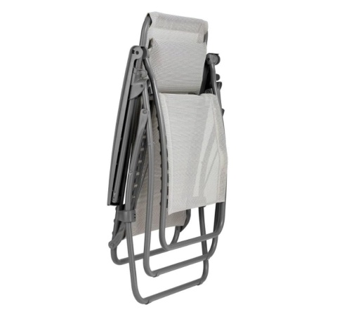 Leżak Lafuma Mobilier Fotel Relax R Clip – Luksusowy Fotel Wypoczynkowy z Pozycją Zero Grawitacji, Sztuczna Skóra, Żytni Beż Leżak Lafuma Mobilier Fotel Relax R Clip – Luksusowy Fotel Wypoczynkowy z Pozycją Zero Grawitacji, Sztuczna Skóra, Żytni Beż
