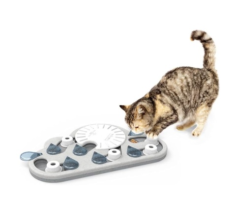 Nina Ottosson przez Petstages Rainy Day Puzzle & Play zabawka dla kota Nina Ottosson przez Petstages Rainy Day Puzzle & Play zabawka dla kota