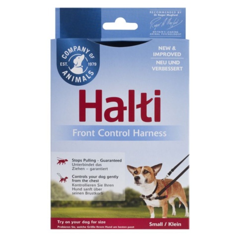 Halti Szelki Treningowe Front Control - Rozmiar S (Obwód klatki piersiowej 36-64 cm) - Dla Psów i Szczeniąt Halti Szelki Treningowe Front Control - Rozmiar S (Obwód klatki piersiowej 36-64 cm) - Dla Psów i Szczeniąt