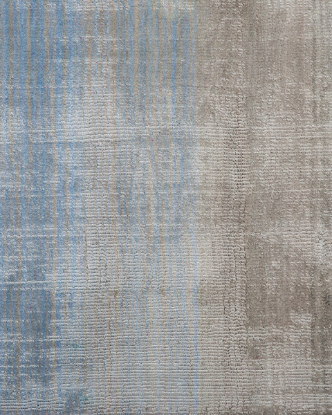 Nowoczesny Dywan Wiskozowy z Efektem Ombre Beliani Ercis Szaro-Niebieski 200 x 200 cm Nowoczesny Dywan Wiskozowy z Efektem Ombre Beliani Ercis Szaro-Niebieski 200 x 200 cm