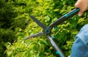 Gardena EasyCut Nożyce do Żywopłotu – Lekkie, Ergonomiczne z Ostrzami 20 cm i Obcinaczem do Gałęzi (Model 12301-20)