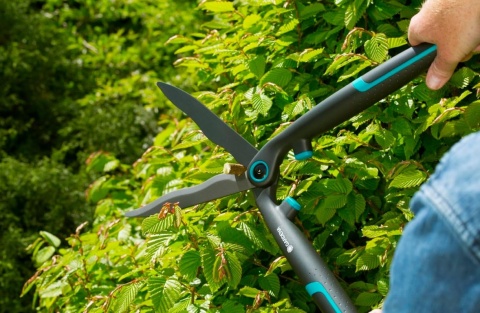 Gardena EasyCut Nożyce do Żywopłotu – Lekkie, Ergonomiczne z Ostrzami 20 cm i Obcinaczem do Gałęzi (Model 12301-20) Gardena EasyCut Nożyce do Żywopłotu – Lekkie, Ergonomiczne z Ostrzami 20 cm i Obcinaczem do Gałęzi (Model 12301-20)
