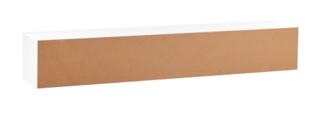 Wisząca szafka RTV Beliani GLADSTONE – 180 cm, biała, nowoczesny minimalizm Wisząca szafka RTV Beliani GLADSTONE – 180 cm, biała, nowoczesny minimalizm