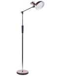 Beliani Lampa Podłogowa LED ANDROMEDA Miedziana ze Ściemniaczem