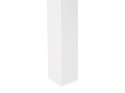 Beliani Stół ogrodowy rozkładany PANCOLE 168/248 x 100 cm szary aluminium