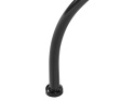 Beliani Stolik Bistro CIGLIANO Czarny z Ceramicznym Blatem Mozaikowym Ø 60 cm