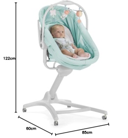 Chicco Baby Hug 4 w 1 Wielofunkcyjny Fotelik/Leżaczek/Łóżeczko/Krzesełko Kolor AQUARELLE