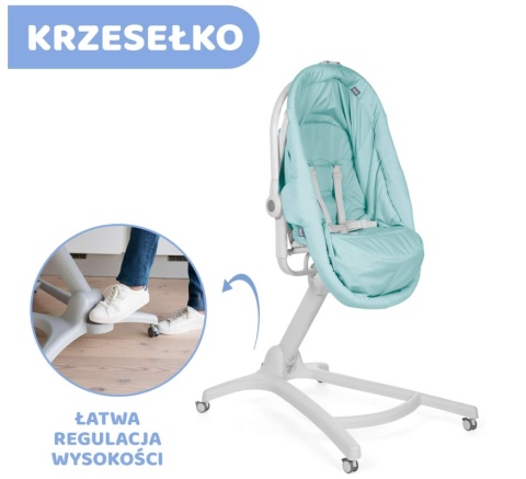 Chicco Baby Hug 4 w 1 Wielofunkcyjny Fotelik/Leżaczek/Łóżeczko/Krzesełko Kolor AQUARELLE Chicco Baby Hug 4 w 1 Wielofunkcyjny Fotelik/Leżaczek/Łóżeczko/Krzesełko Kolor AQUARELLE
