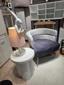 Designerska Lampa Stołowa KARE Rabbit z Różowym Abażurem, 68 cm