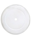 Donica OREOI, Okrągła, 37 cm, Off-White – Zewnętrzna Donica z Otworem Drenażowym